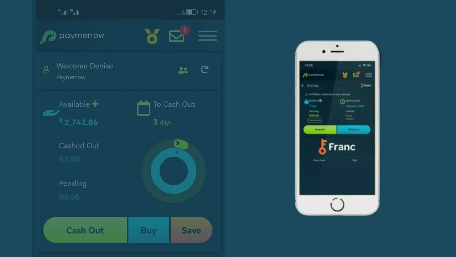 Paymenow Partners With Franc To Create More Inclusive Savings Opportunities For South Africans