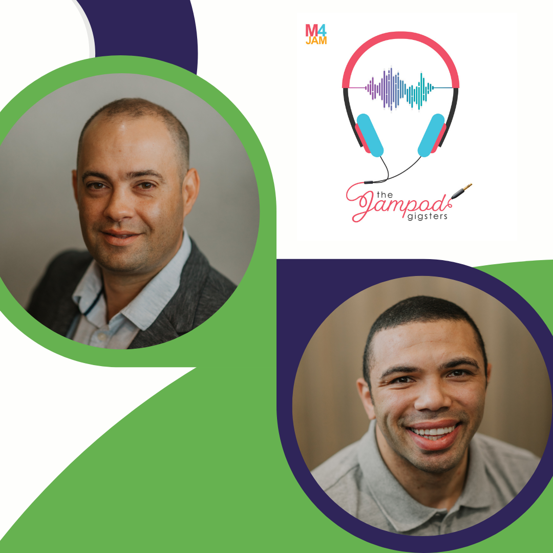 Deon Nobrega and Bryan Habana on Jampod Gigsters